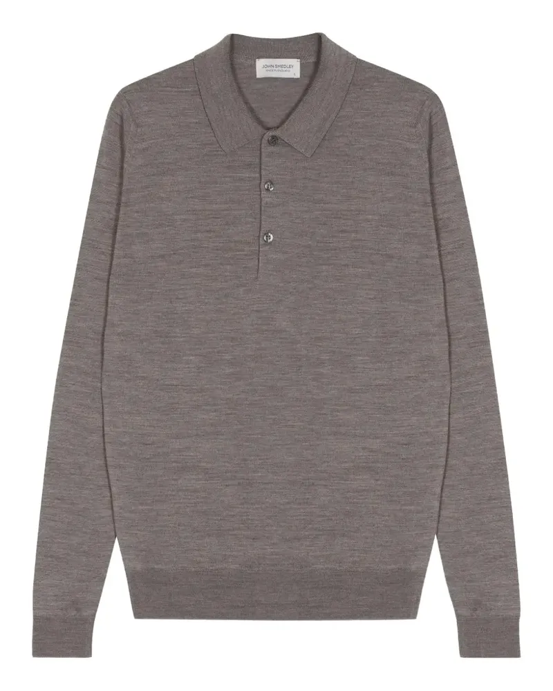 John Smedley Belper wool sweater - Grau Grau