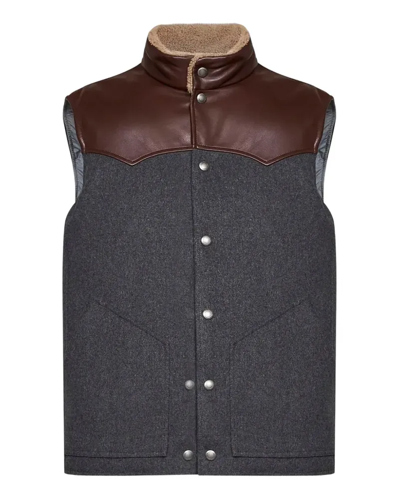 Brunello Cucinelli Down vest - Grau Grau