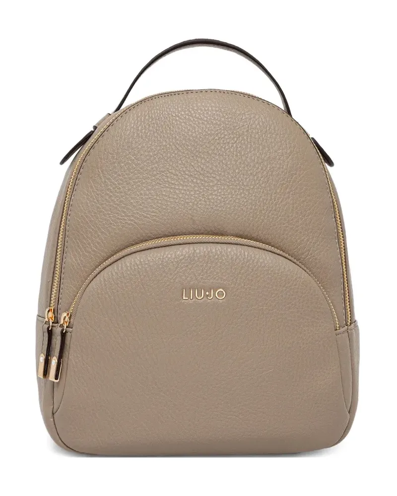 Liu Jo Rucksack mit Logo - Nude Nude