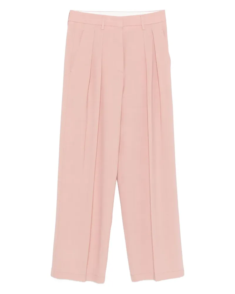 forte_forte Hose mit Bundfalten - Rosa Rosa