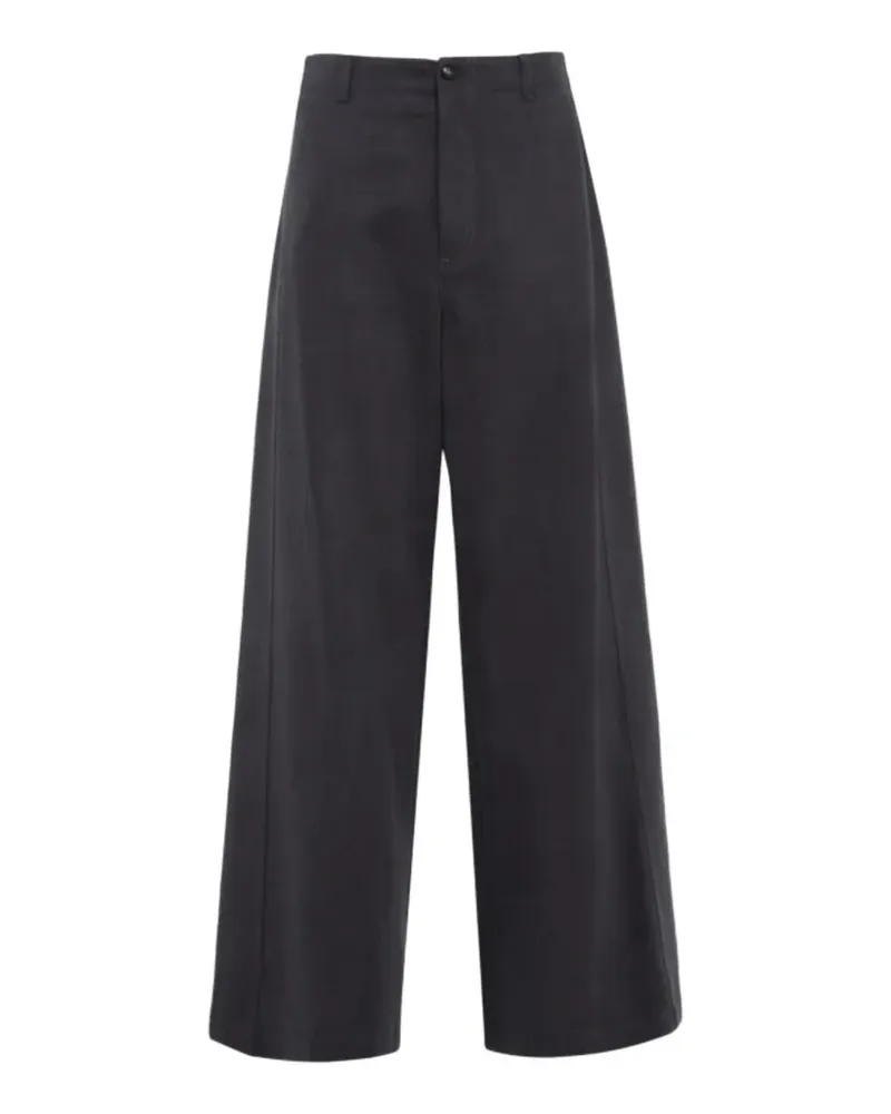 TELA Wanda Hose mit weitem Bein - Grau Grau