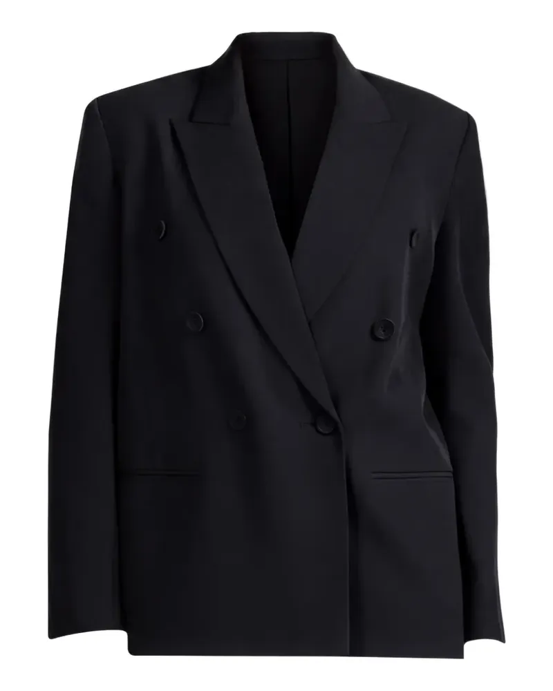 The Sei double-breasted blazer - Schwarz Schwarz