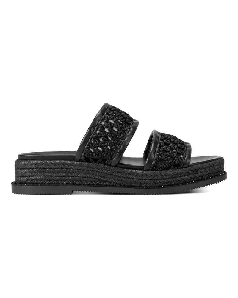 DKNY Brucian platform espadrilles - Schwarz Schwarz