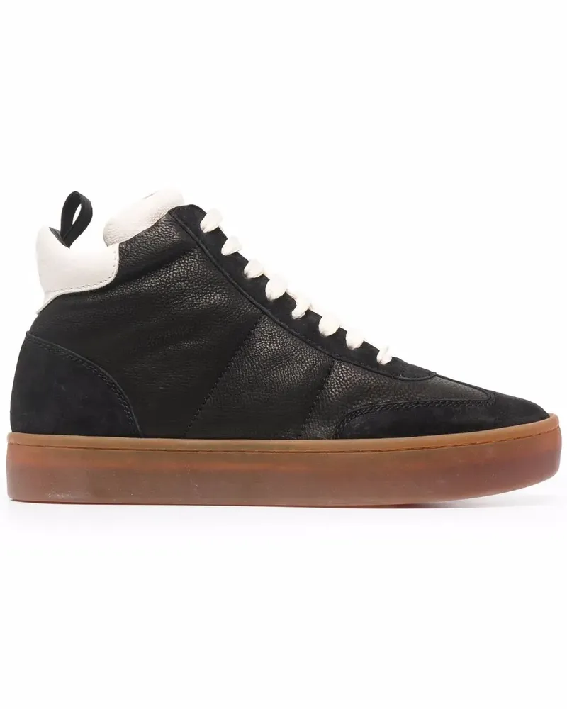 Officine Creative Italia Sneakers aus Leder - Schwarz Schwarz