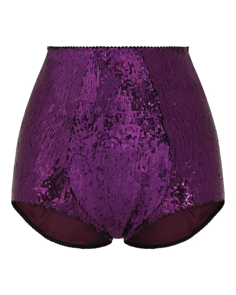 Dolce & Gabbana Slip mit Pailletten - Rosa Rosa