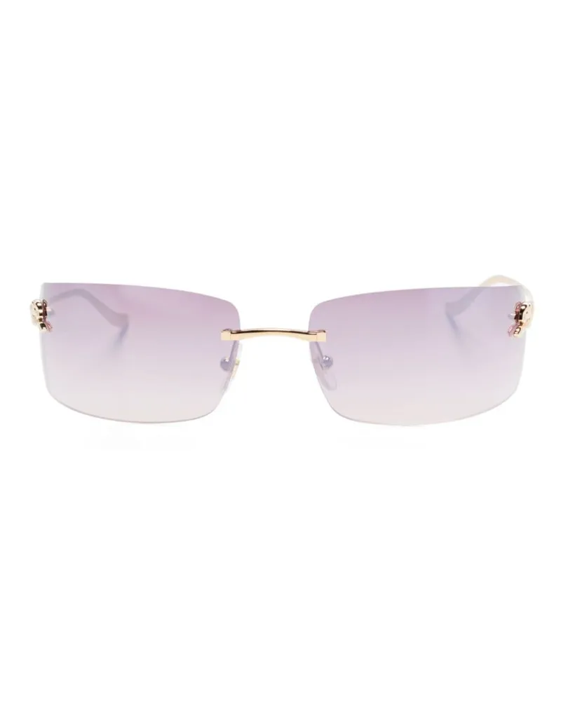 Cartier Panthère de Cartier Sonnenbrille - Gold Gold