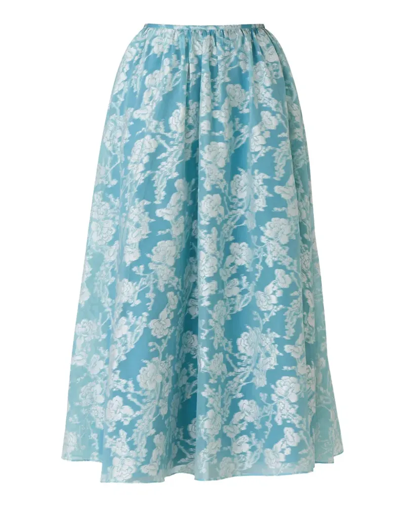 Cinq à Sept Ruth Rock aus Organza-Jacquard - Blau Blau
