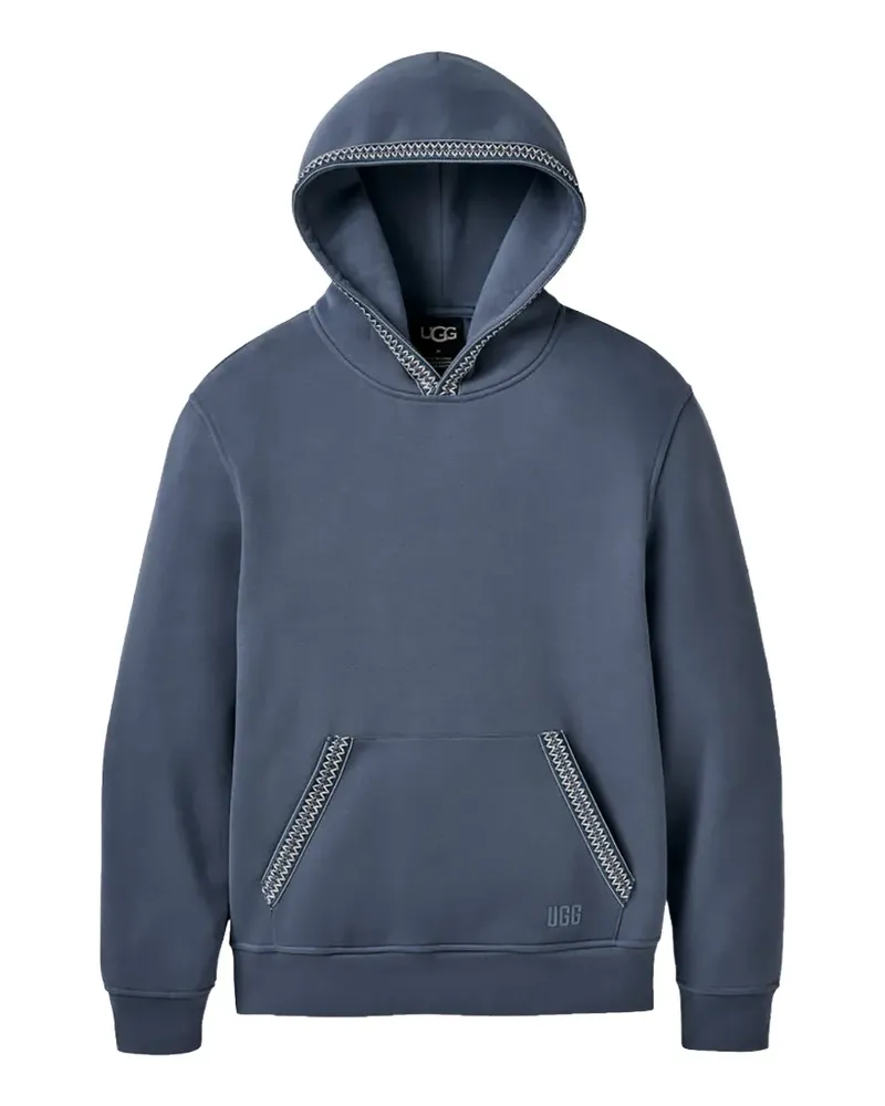 UGG Tasman trimmed hoodie - Blau Blau