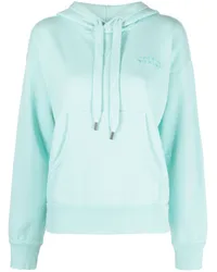 Isabel Marant Sylla Hoodie mit Logo-Stickerei Grün