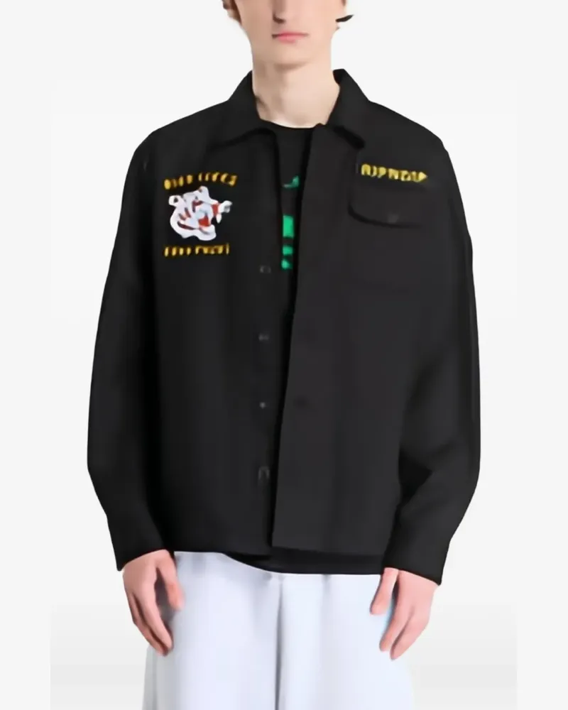 Ripndip Nine Lives military jacket - Schwarz Schwarz