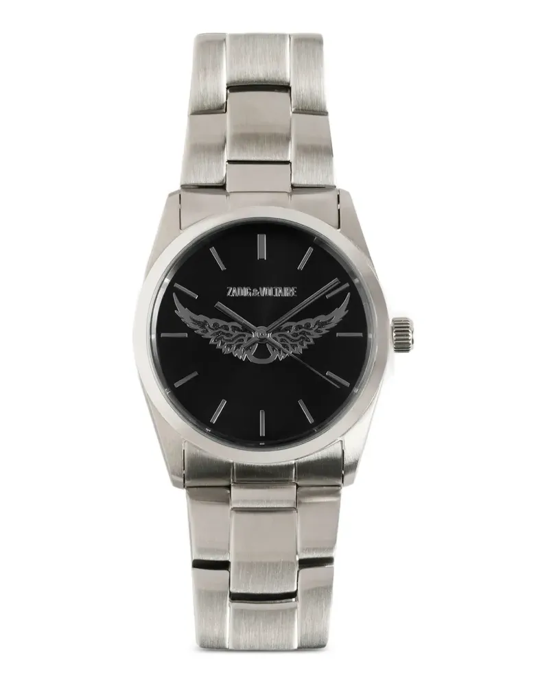 Zadig & Voltaire Wings steel watch - Schwarz Schwarz
