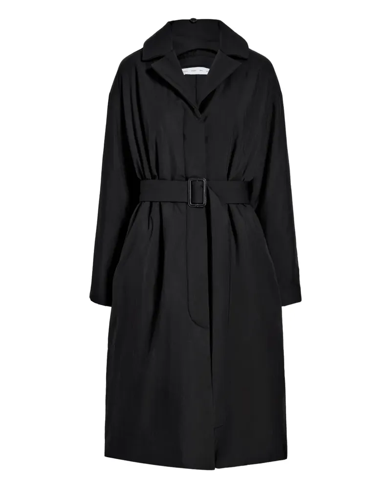 Proenza Schouler Saphira Mantel - Schwarz Schwarz