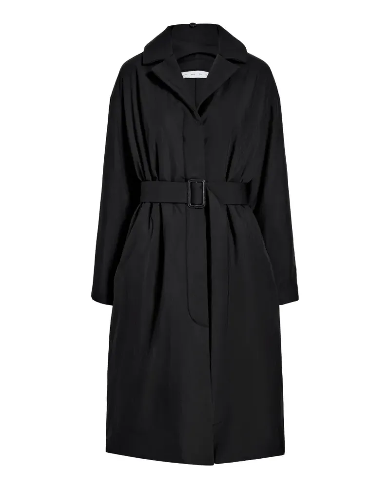 Proenza Schouler Saphira Mantel - Schwarz Schwarz