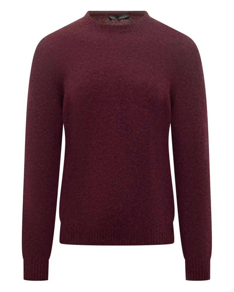Filippo de Laurentiis Pullover mit Rundhalsausschnitt - Rot Rot