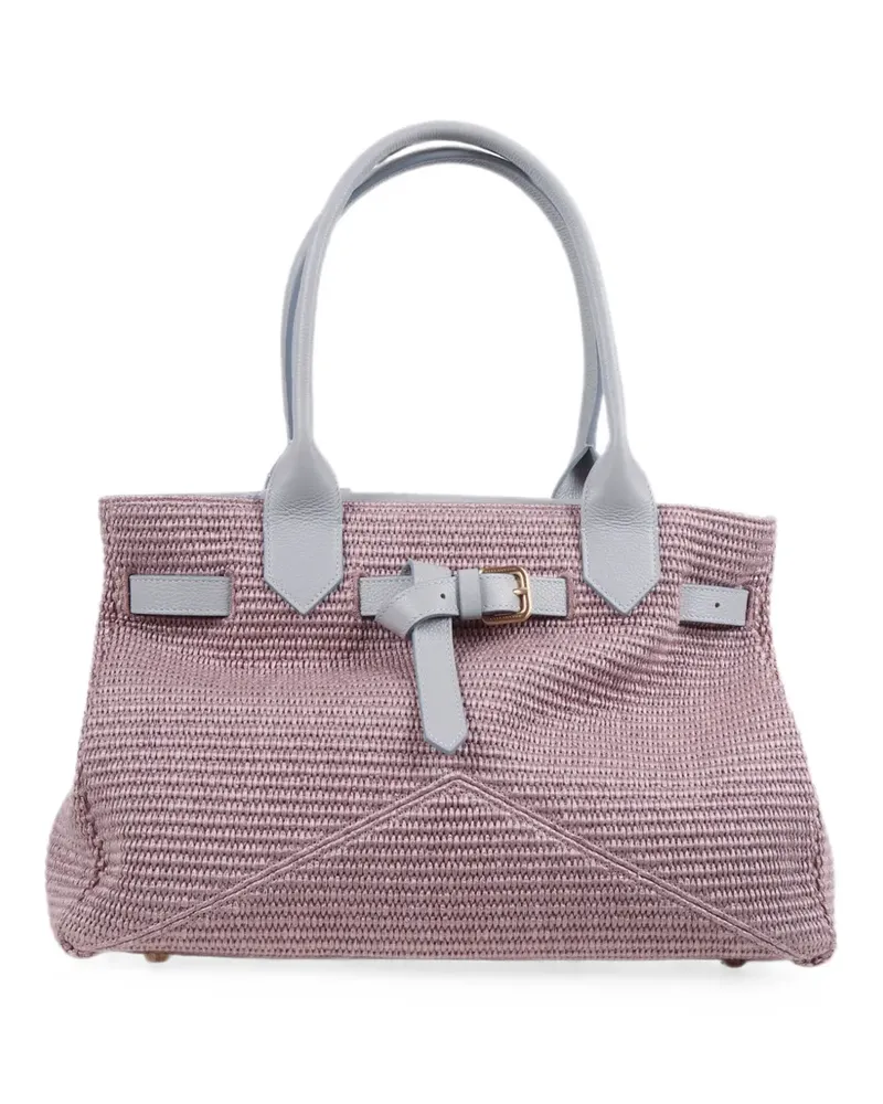 Ballantyne medium Kate woven tote bag - Violett Violett