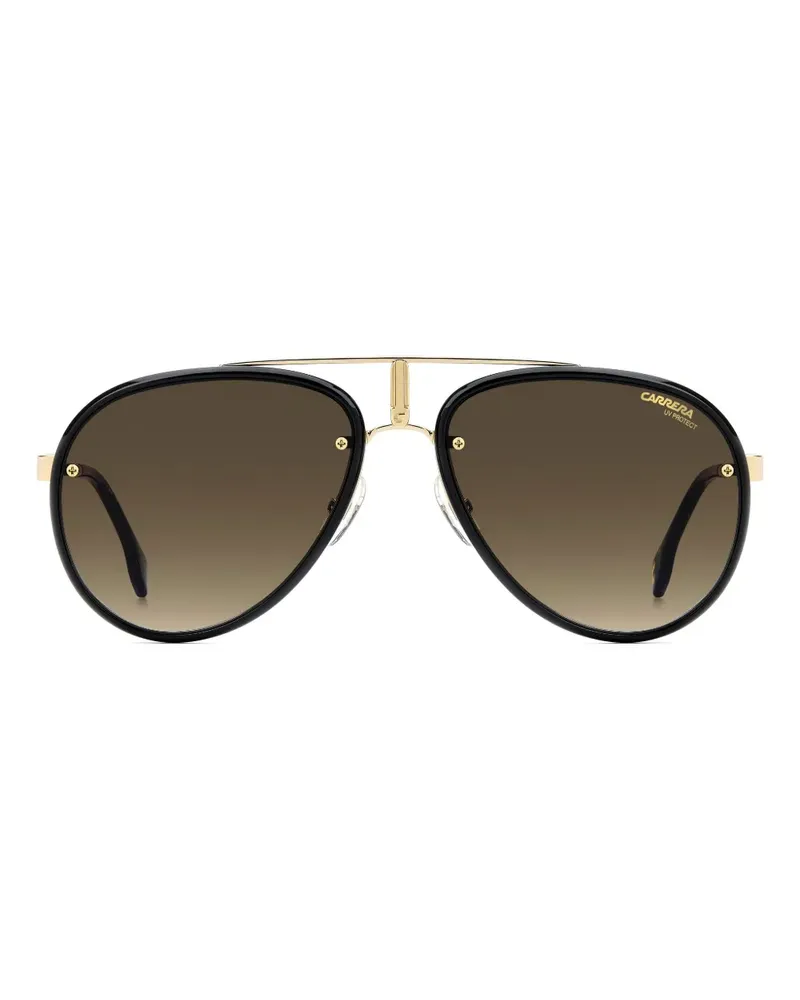 Carrera Getönte Pilotenbrille - Schwarz Schwarz