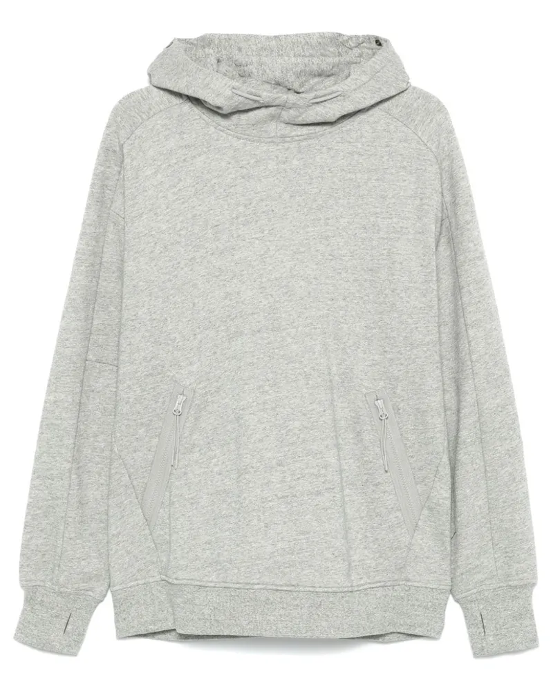 C.P. Company Hoodie mit Goggles-Detail - Grau Grau