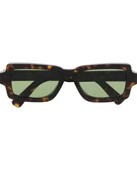 RETROSUPERFUTURE Sonnenbrille mit eckigem Gestell Braun