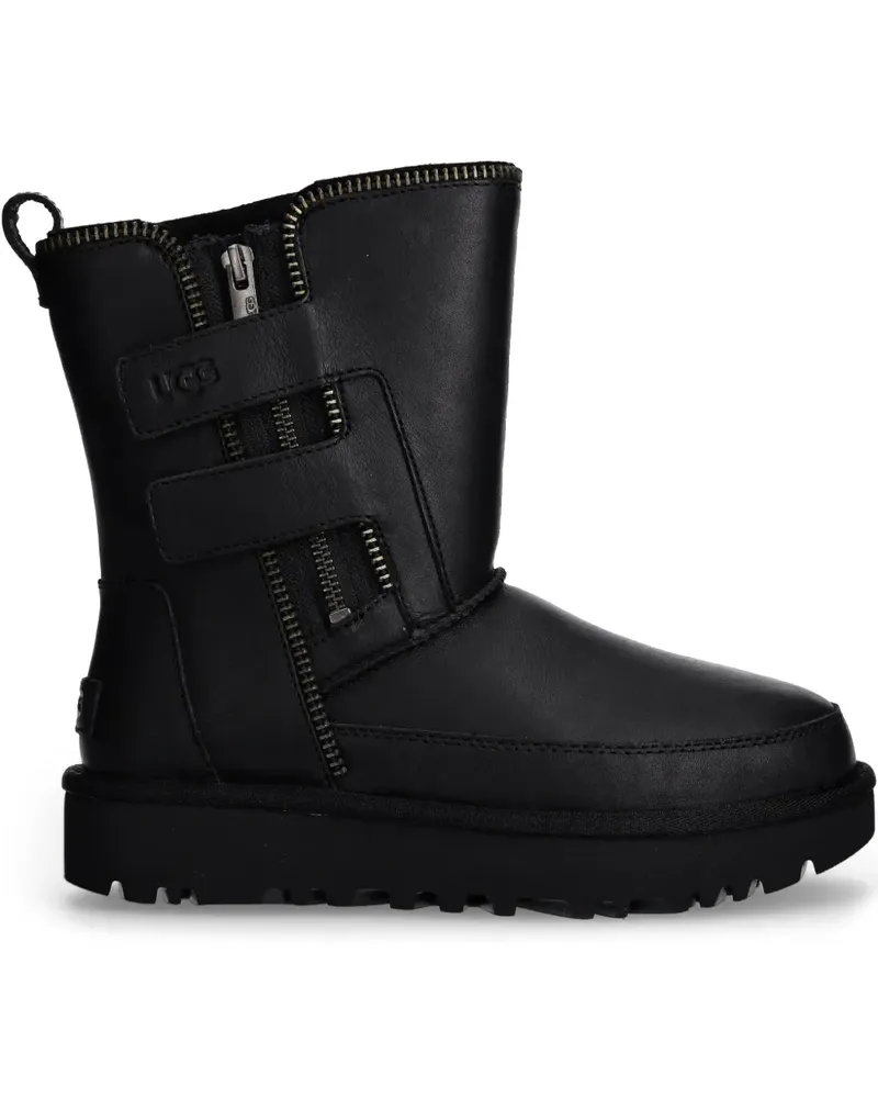 UGG Moto Stiefel - Schwarz Schwarz