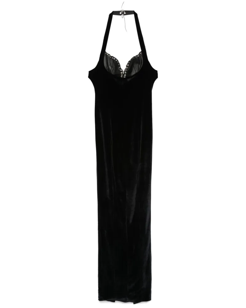 Ludovic de Saint Sernin Grace Maxikleid - Schwarz Schwarz