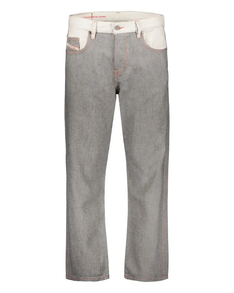 Diesel five-pocket faded jeans - Grau Grau