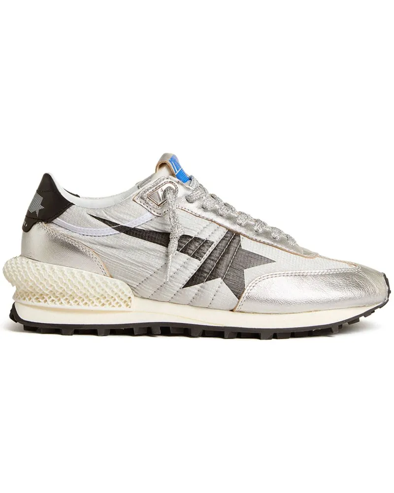 Golden Goose Sneakers mit Stern-Print - Silber Silber