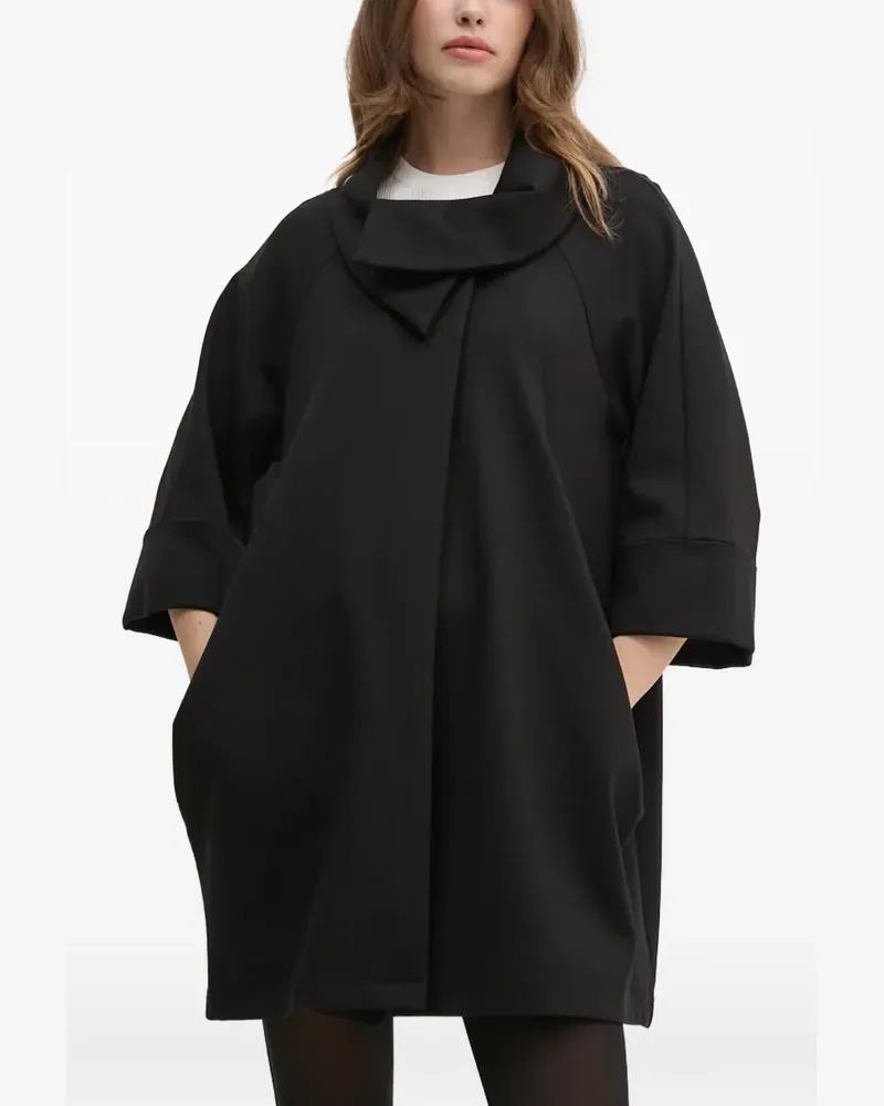 Joseph Ribkoff collar three-quarter coat - Schwarz Schwarz