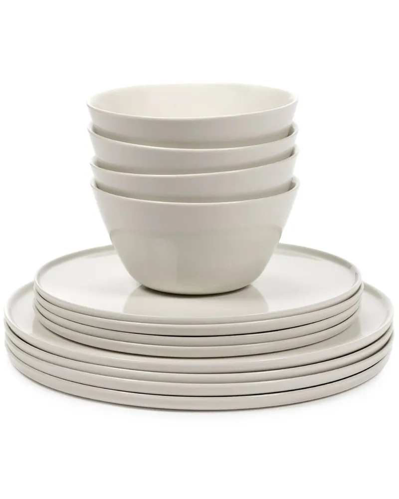 Serax Cena Dinner-Set (12-teilig) - Weiß Weiß