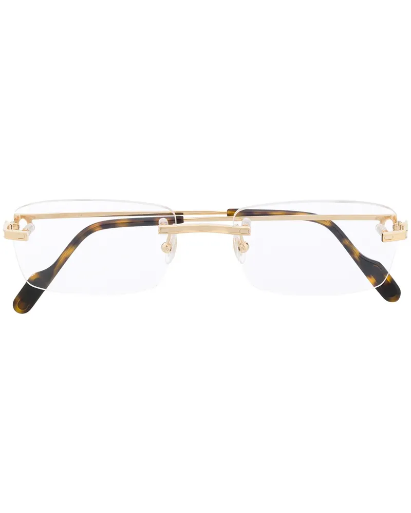 Cartier Première de Cartier' Brille - Weiß Weiß