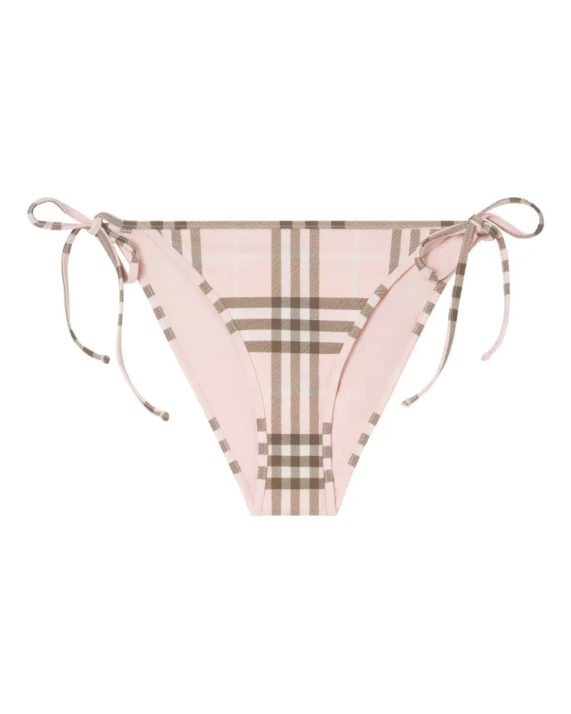 Burberry Check bikini briefs - Rosa Rosa
