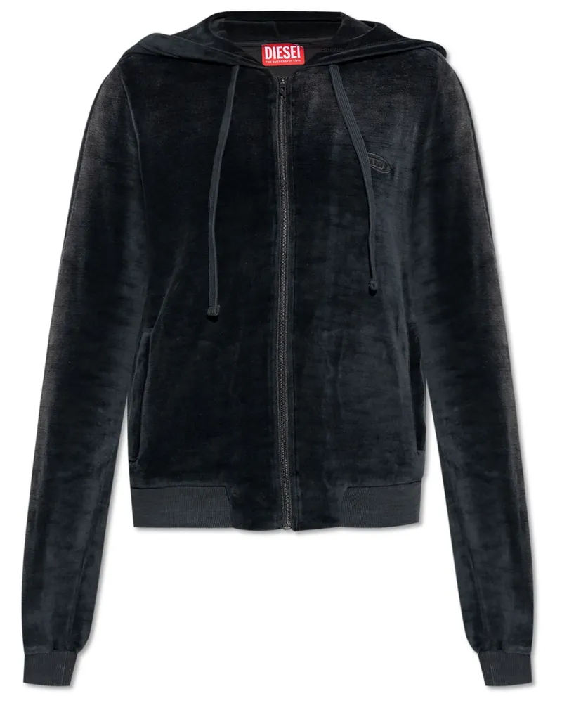 Diesel F-Ely-Q1 Hoodie - Schwarz Schwarz