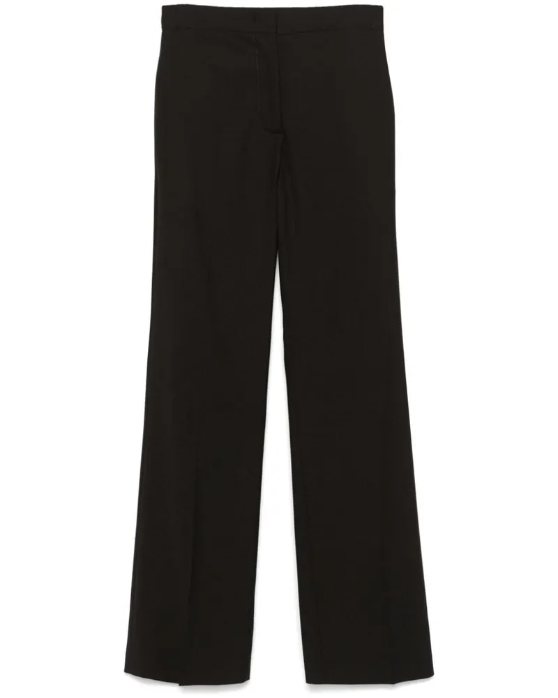 Fabiana Filippi Tief sitzende Straight-Leg-Hose - Braun Braun
