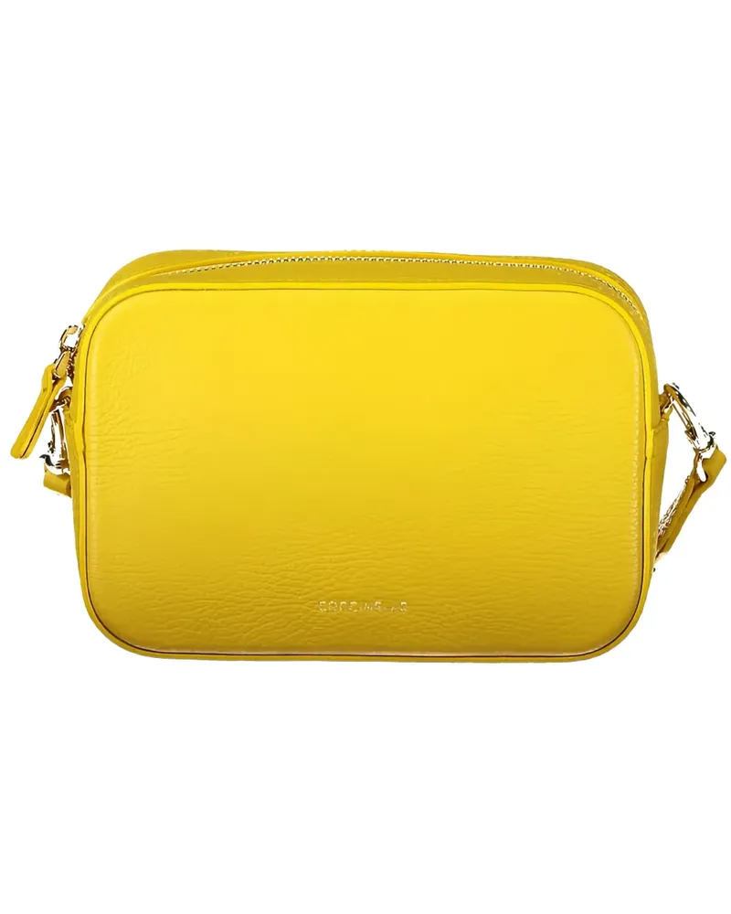 Coccinelle Arlettis leather cross body bag - Gelb Gelb