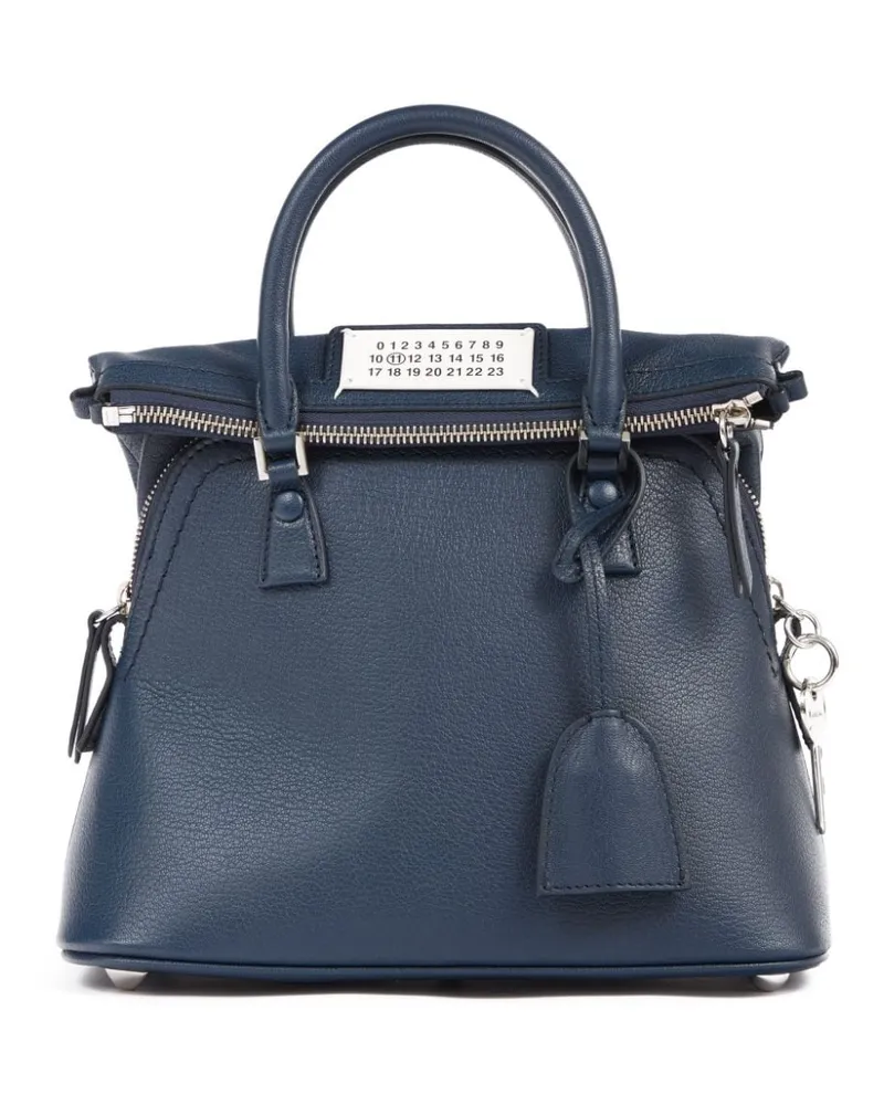 Maison Margiela Mini 5AC Classique Handtasche Blau