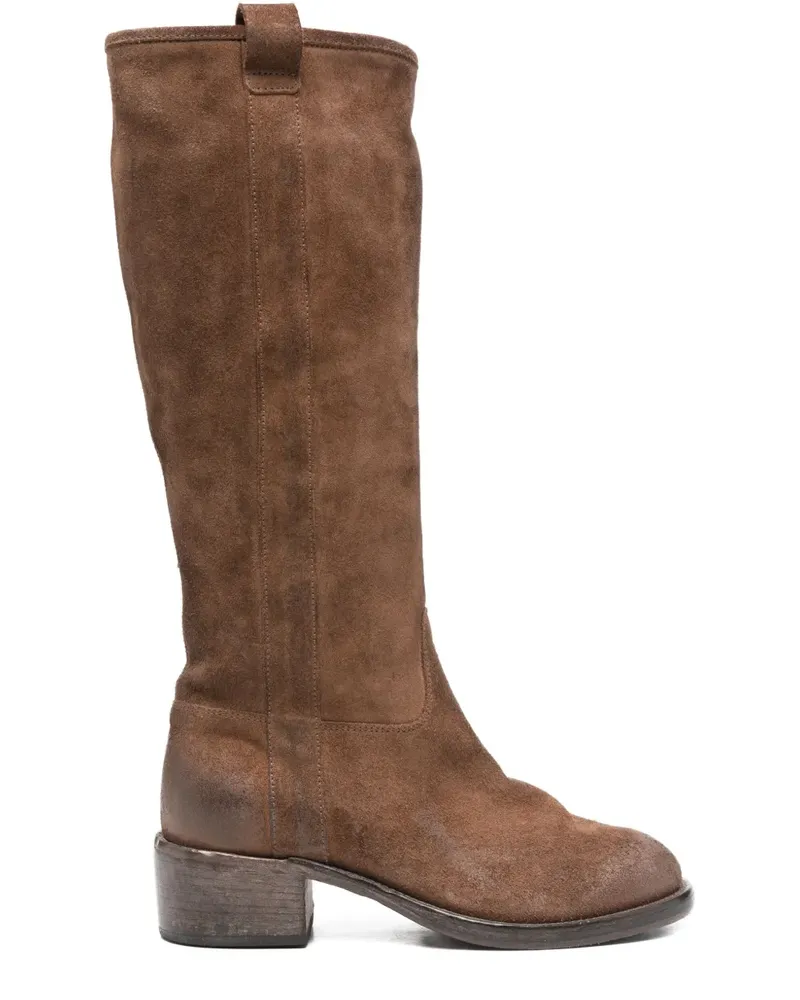 Moma Kniehohe Stiefel - Braun Braun