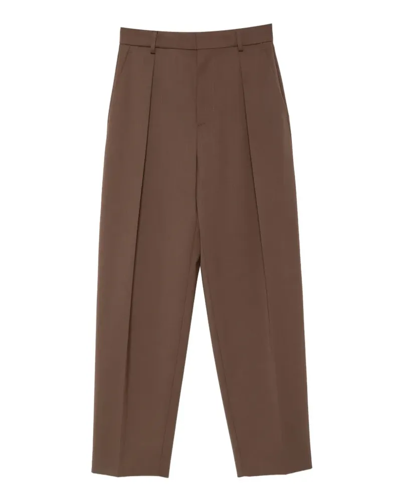 N° 21 Klassische Bundfaltenhose - Braun Braun
