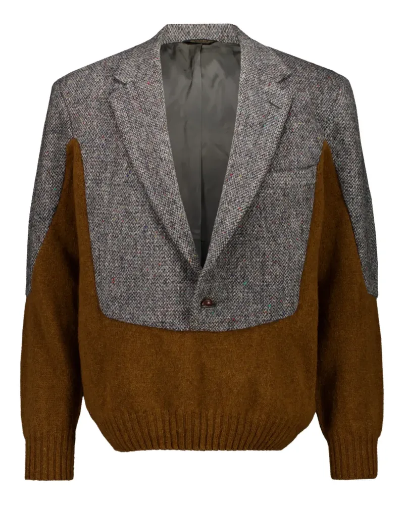 BLESS Klassischer Pullover - Grau Grau