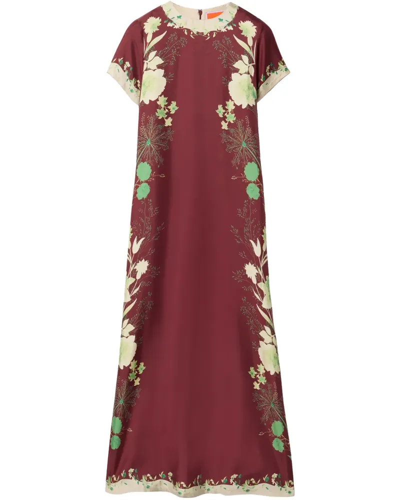 La DoubleJ Swing Midikleid - Rot Rot