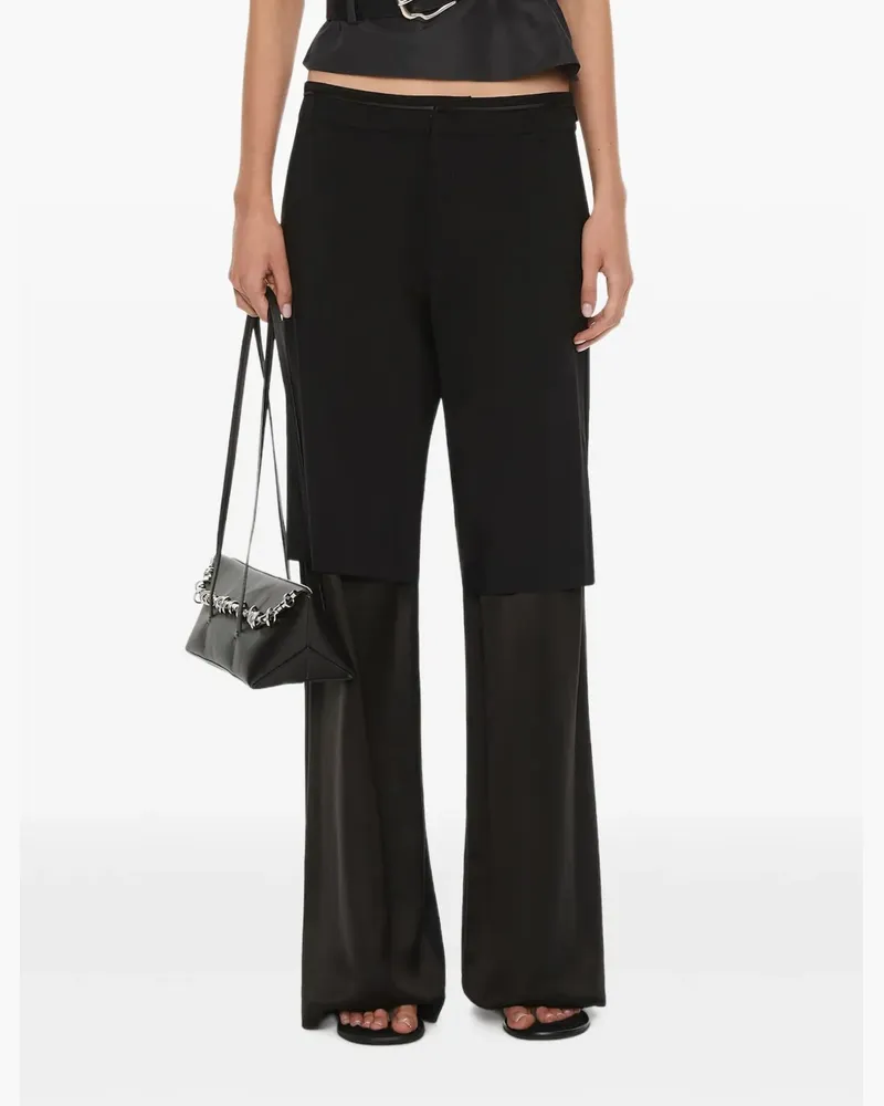 Christopher Esber Klassische Split Level Hose - Schwarz Schwarz