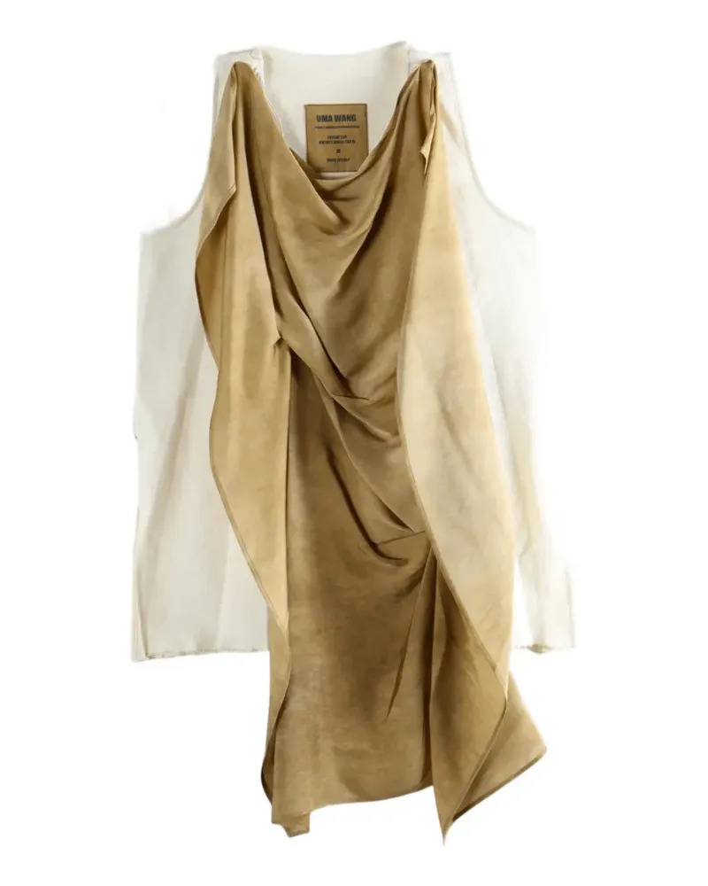Uma Wang draped Taylor top - Braun Braun