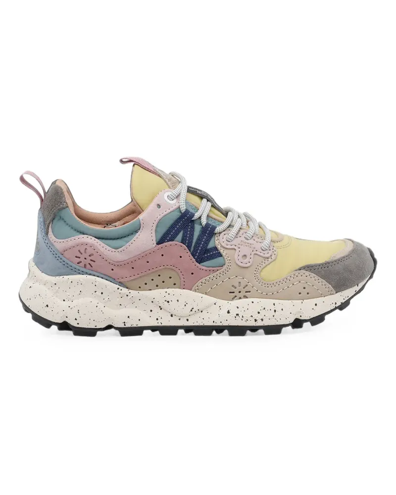 Flower MOUNTAIN Yamano 3 Sneakers mit perforierten Einsätzen - Nude Nude