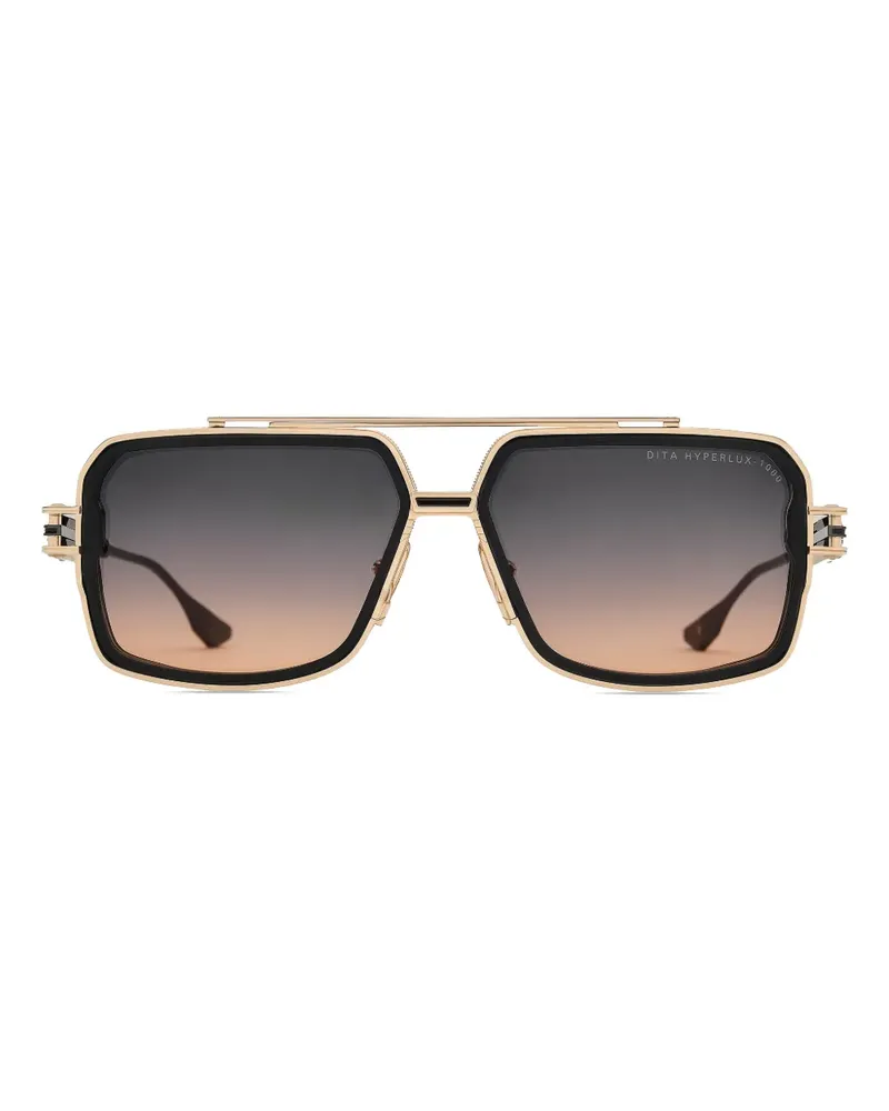 DITA square-frame sunglasses - Gold Gold