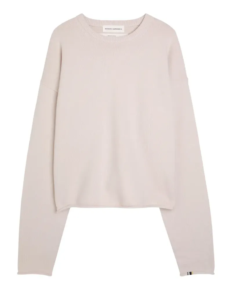 extreme cashmere Pullover mit Rundhalsausschnitt - Nude Nude