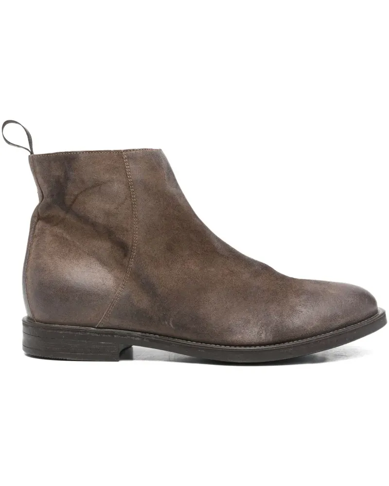 Moma leather ankle boots - Braun Braun