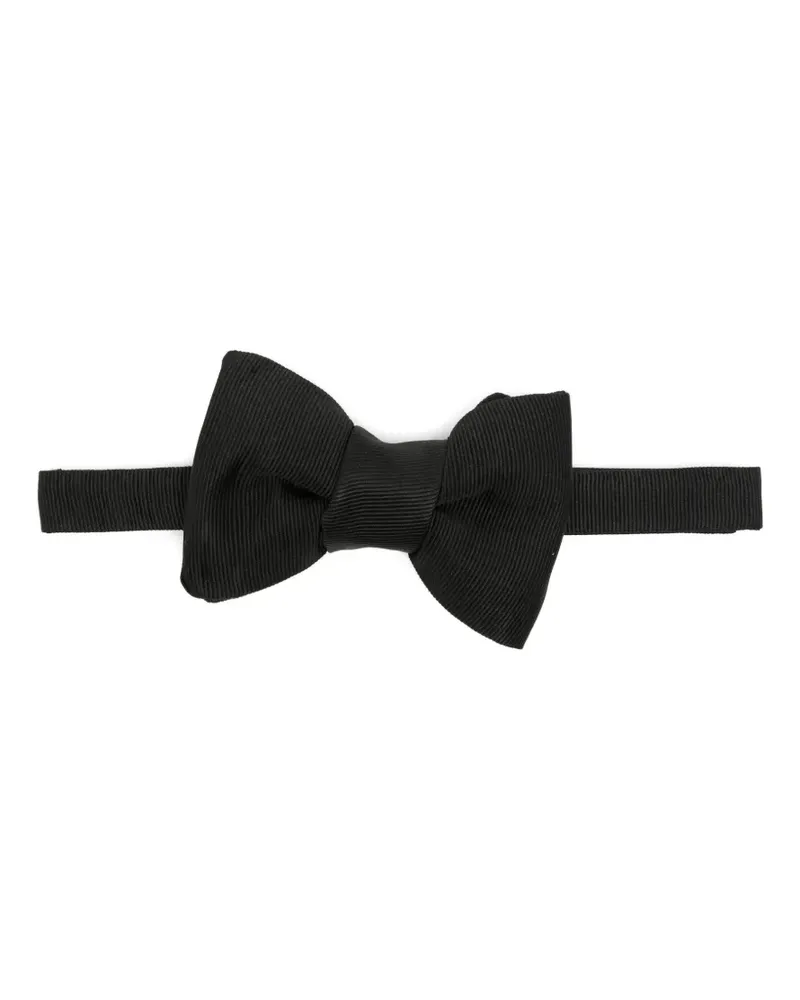 Tom Ford Fliege aus geripptem Strick - Schwarz Schwarz
