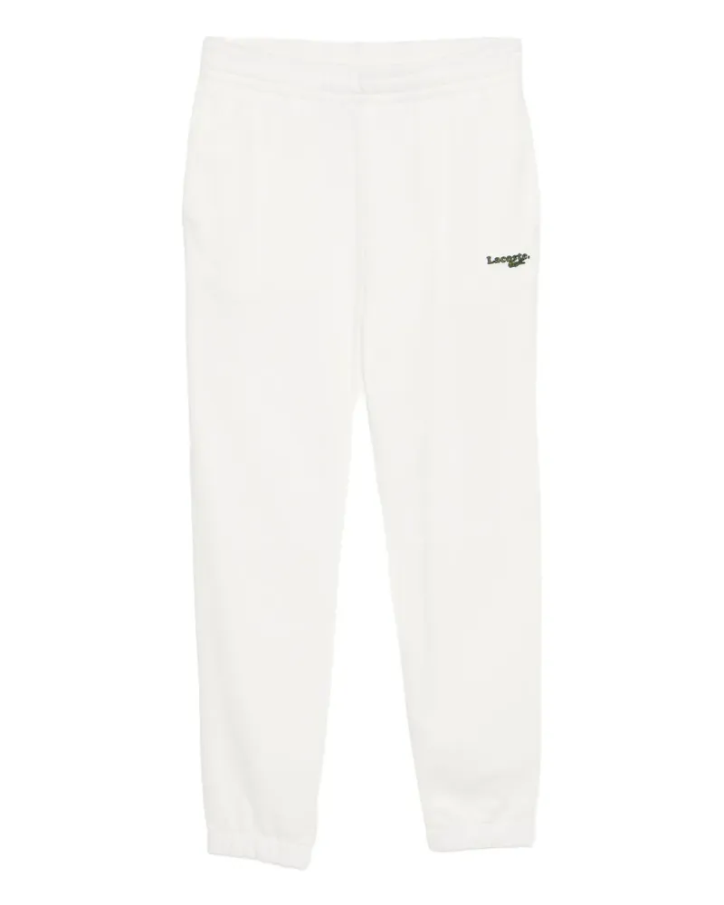 Lacoste Jogginghose mit Logo-Stickerei - Weiß Weiß