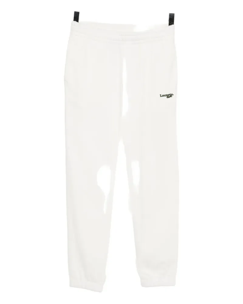 Lacoste Jogginghose mit Logo-Stickerei - Weiß Weiß