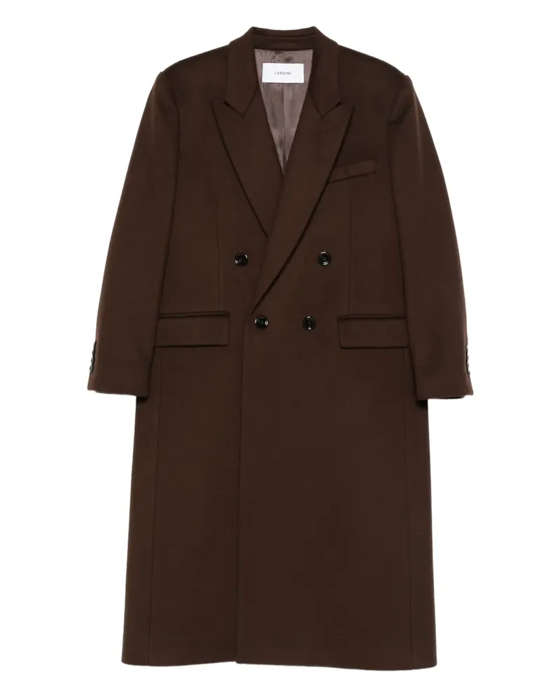 LARDINI Martin double-breasted coat - Braun Braun
