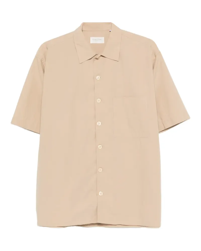 Tintoria Mattei Hemd mit Brusttasche - Nude Nude