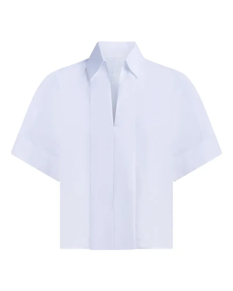 Dondup Hemd mit V-Ausschnitt - Weiß Weiß